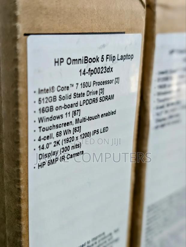 New Laptop HP OmniBook 5 Flip 16GB Intel Core 7 SSD 512GB photo 4