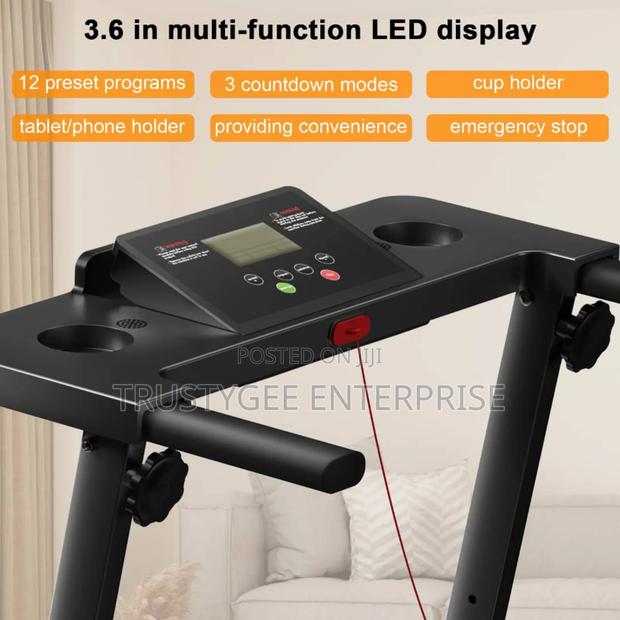 Pull Screen Treadmill With Massager photo 3