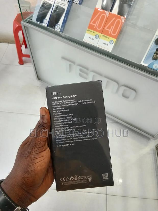 New Samsung Galaxy Note 9 128 GB Black photo 2