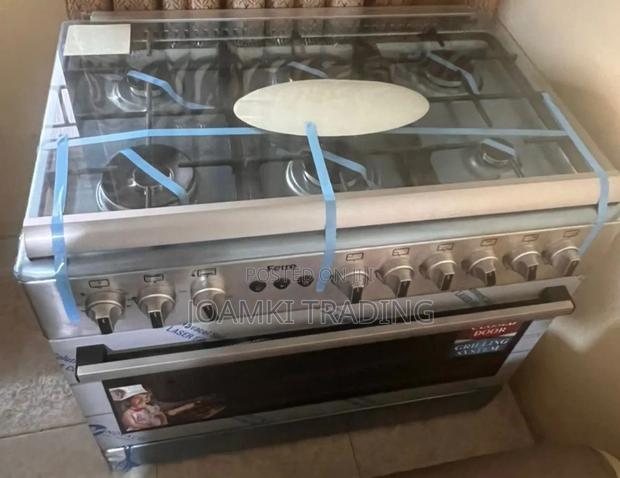 6 Gas Burners, Electric Oven
