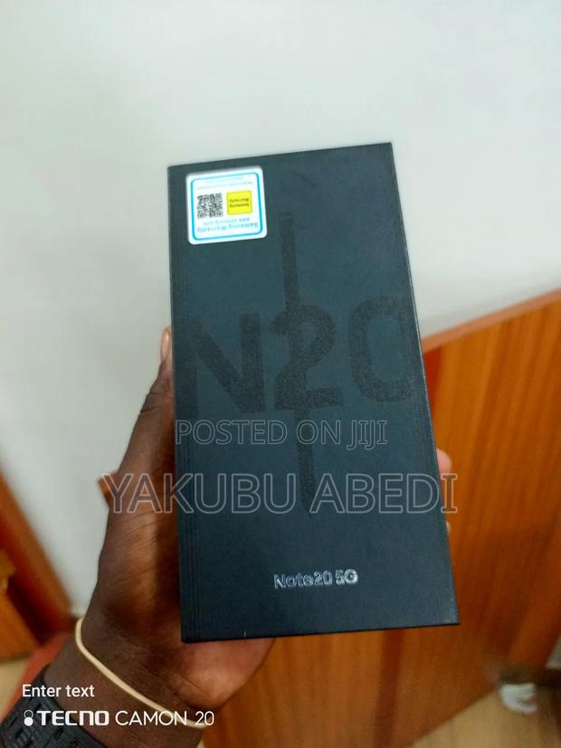 New Samsung Galaxy Note 20 5G 128 GB Black · Photo 3