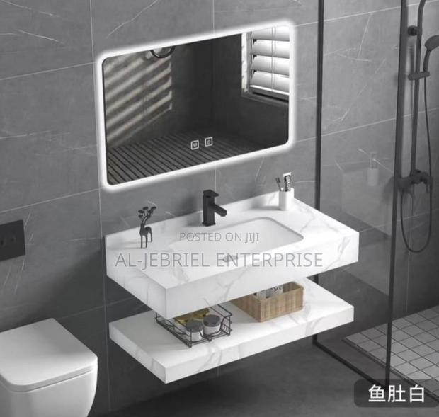 Counter Basin + Led Mirror 80cm · Photo 2