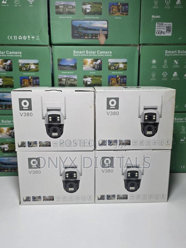V380 Pro High Quality Dual Lens CCTV Camera
