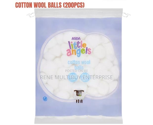 200pcs Little Angels Cotton Wool Balls - Reduced to Clear photo 3