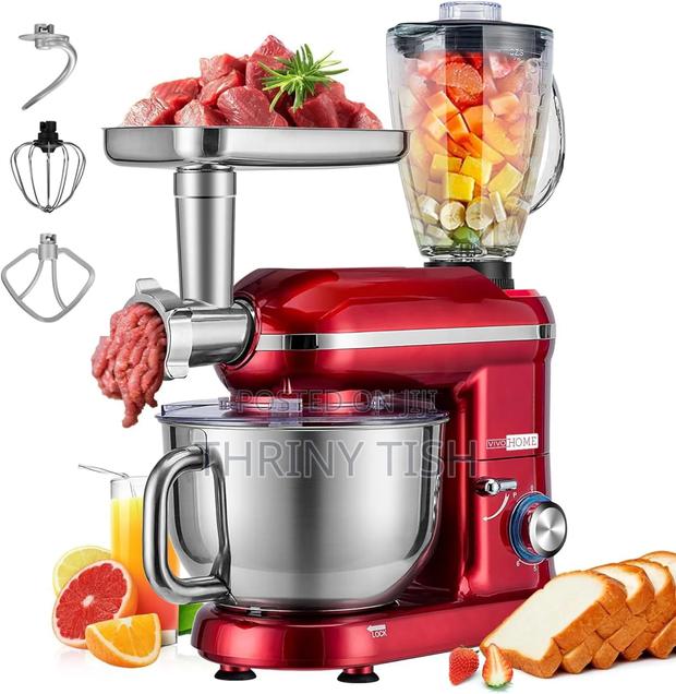 3 in 1 Stand Mixer With Grinder and Blender(8l) photo 2