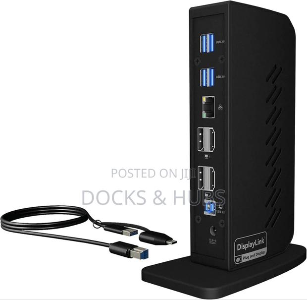 Raidsonic Icy Box Displaylink Docking Station (11-in-1) - Universal
