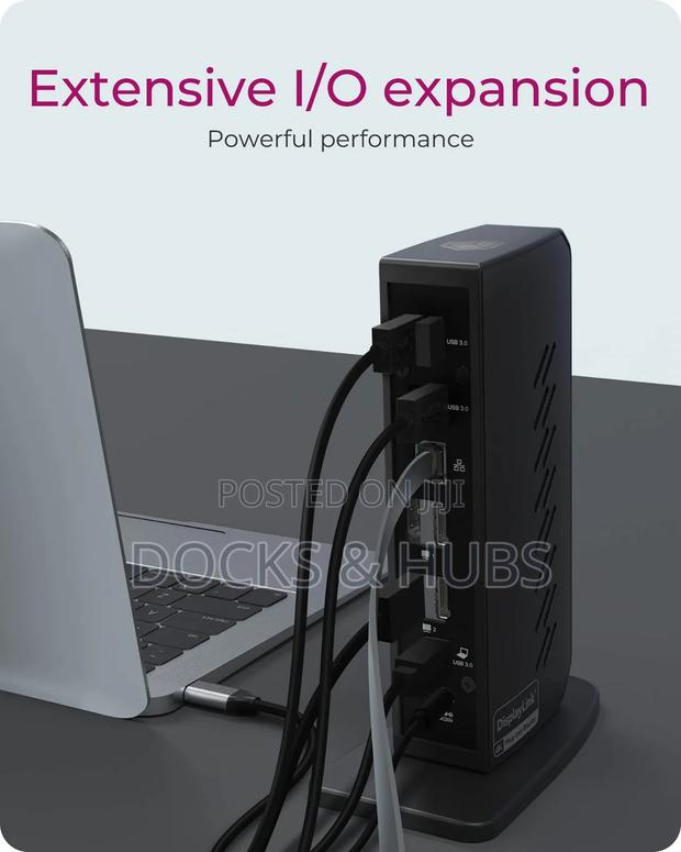 Raidsonic Icy Box Displaylink Docking Station (11-in-1) - Universal photo 3