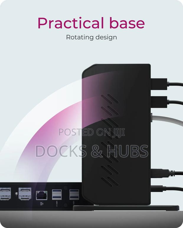 Raidsonic Icy Box Displaylink Docking Station (11-in-1) - Universal photo 4