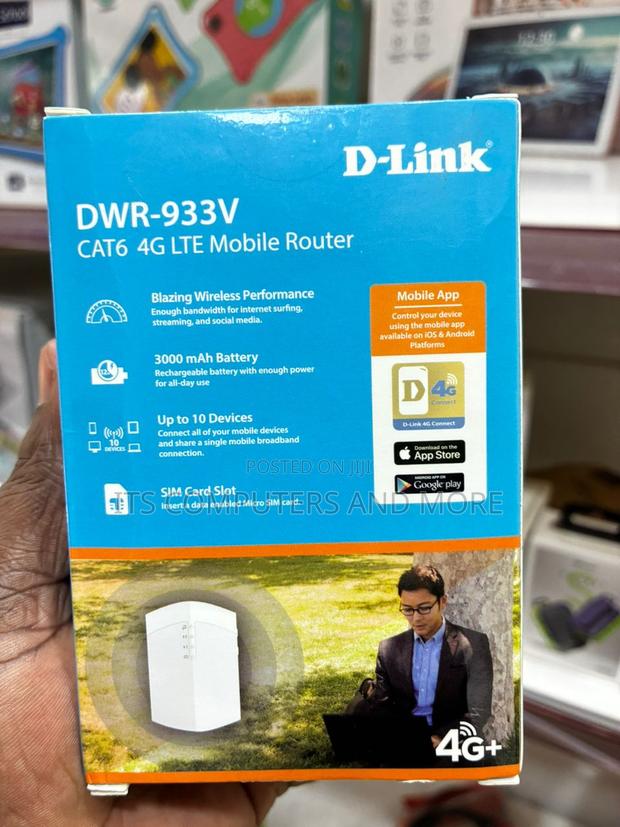 D Link Cat6 4g/Lte Mobile Router DWR-933v photo 2