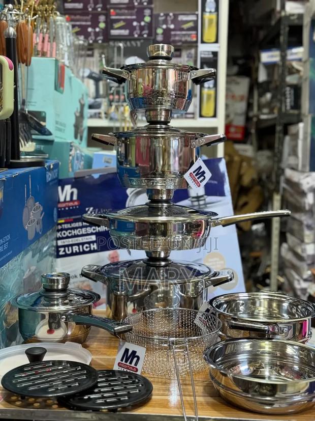 High Quality German Stainless Steel Cookware Set photo 4