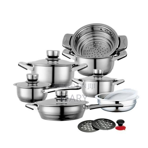 High Quality German Stainless Steel Cookware Set photo 5