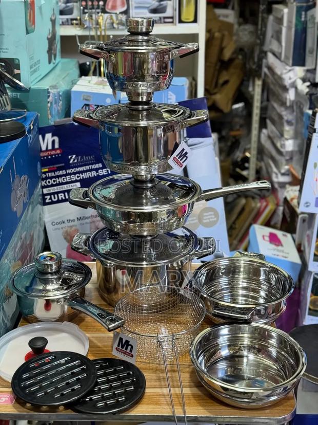 High Quality German Stainless Steel Cookware Set photo 10