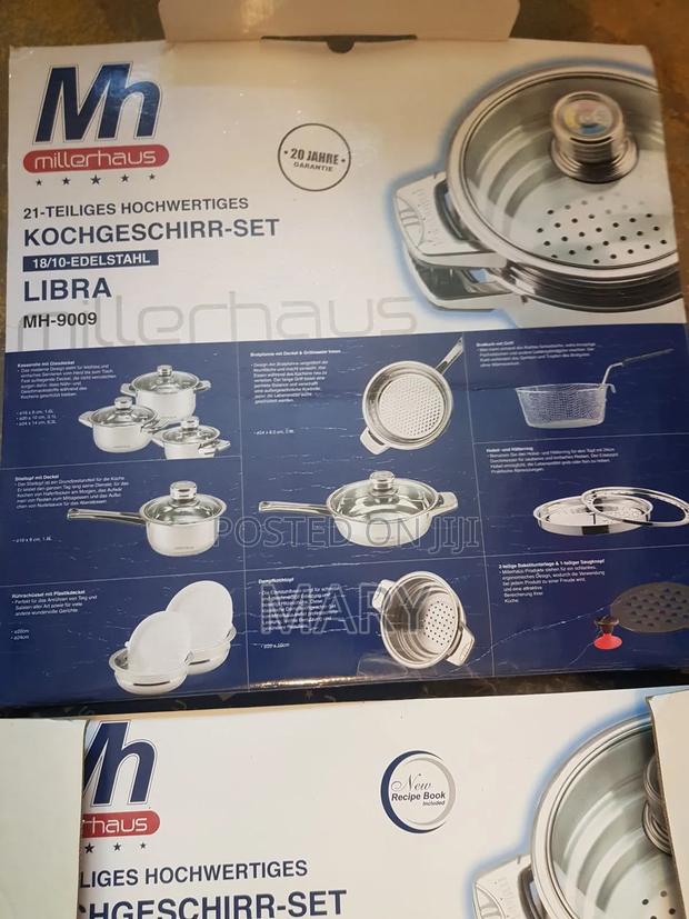 High Quality German Stainless Steel Cookware Set photo 11