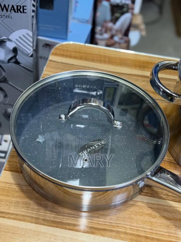 Hoffavorer Stainless Steel Cookware Set High Quality photo 5
