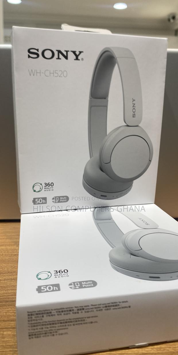 Sony Wh-ch520 Wireless Headphones Bluetooth On-ear Headset