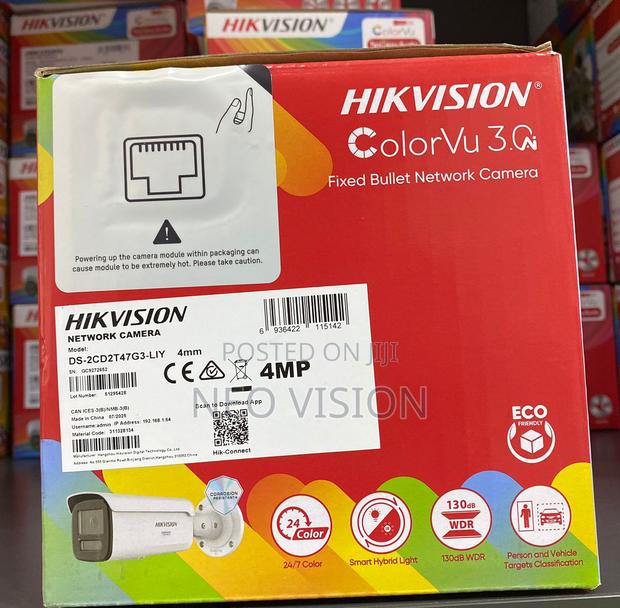 Hikvision 4mp Colorvu Bullet Acusense photo 2