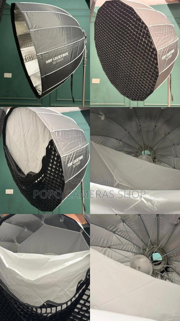 Beams Deep Parabolic Softbox +Diffusers + Beauty Dish Plate + Grid photo 6