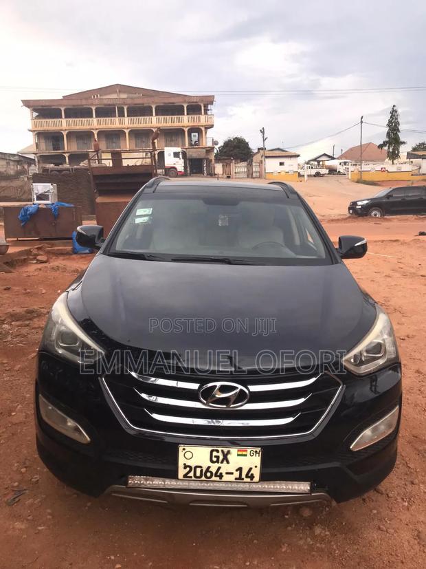 Hyundai Santa Fe Limited 4dr SUV AWD (3.3L 6cyl 6A) 2014 Black