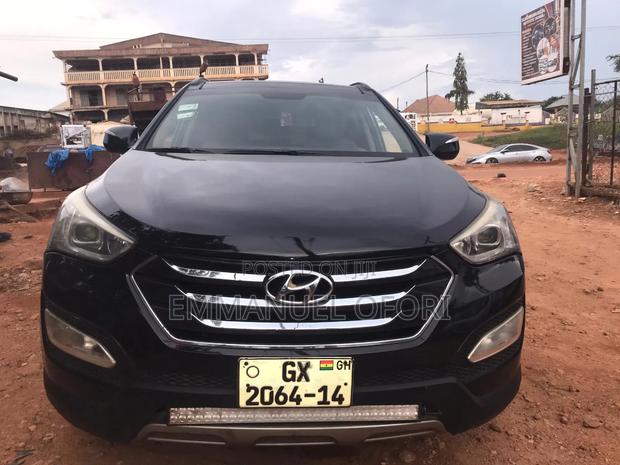 Hyundai Santa Fe Limited 4dr SUV AWD (3.3L 6cyl 6A) 2014 Black