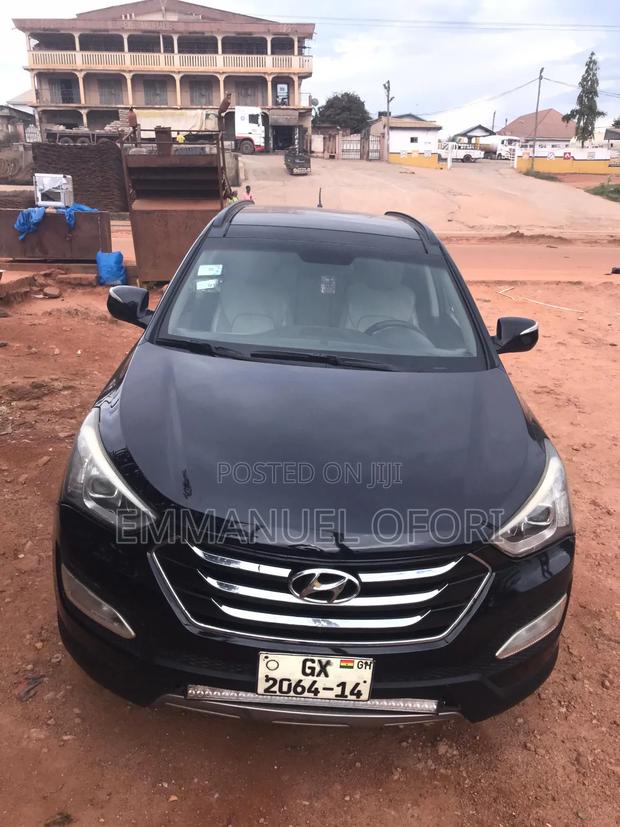 Hyundai Santa Fe Limited 4dr SUV AWD (3.3L 6cyl 6A) 2014 Black