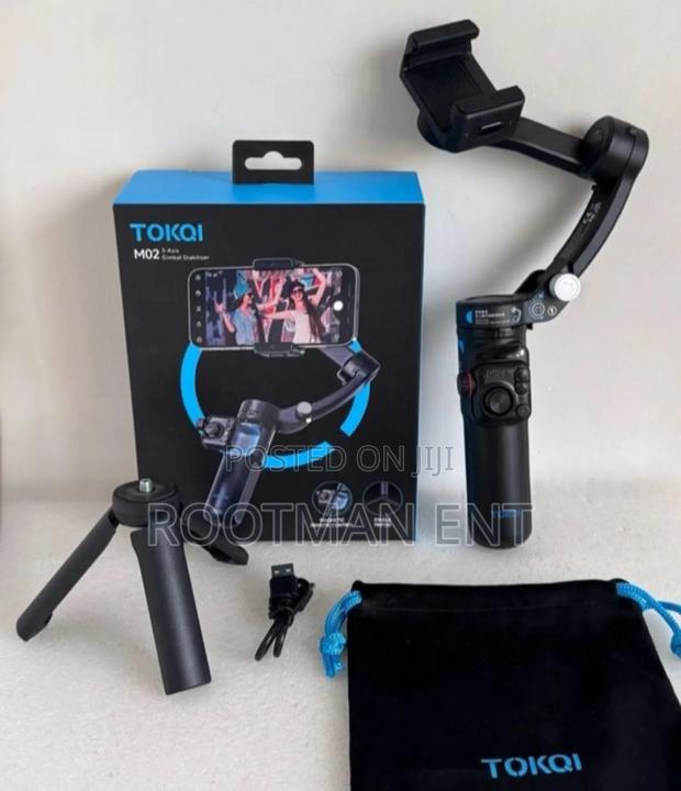 360 Degree Face Tracking Gimbal Stabilizer Selfie Stick - M02