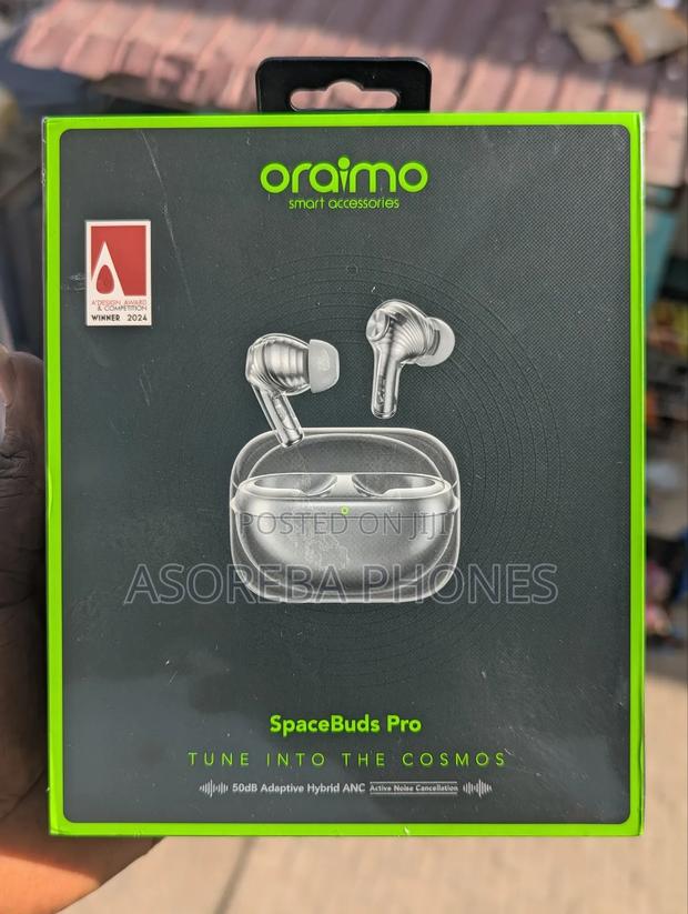Oraimo Spacebuds Pro Premium 50db Hybrid Anc True Wireless Earbuds