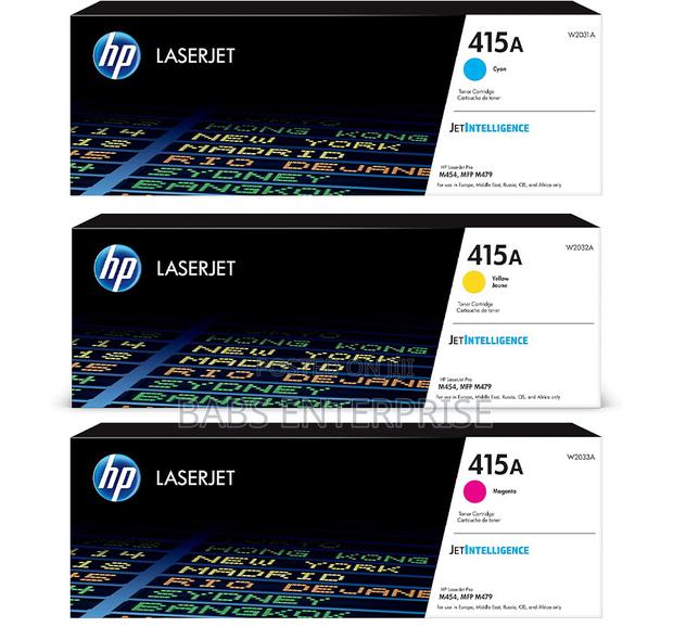 Hp Toner W2031a, W2032a, W2033a (415a) Cyan Yellow Magenta · Photo 2