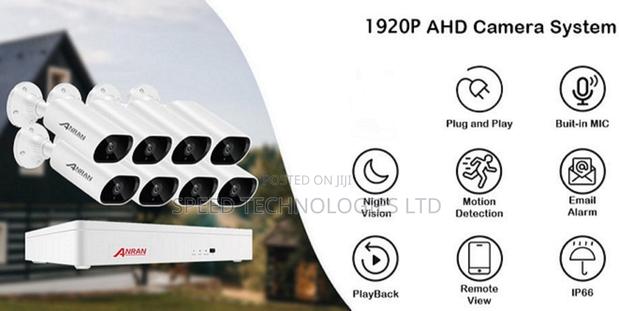 5 Mp 8 Channels CCTV Camera Kit