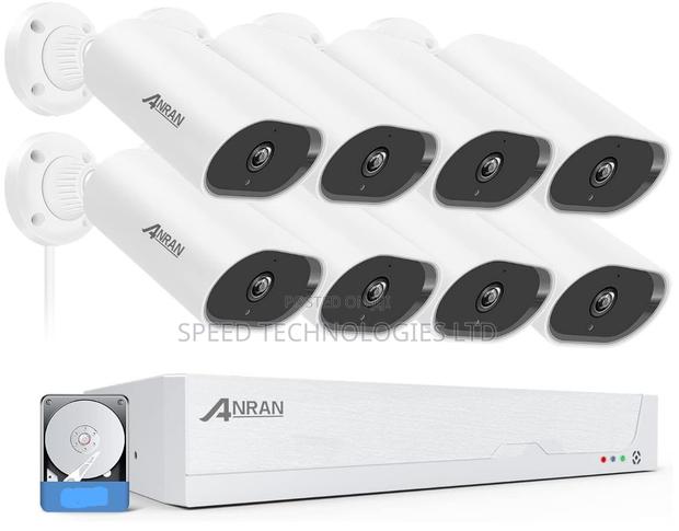 5 Mp 8 Channels CCTV Camera Kit photo 2