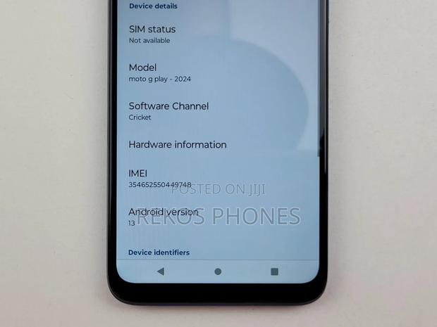 New Motorola Moto G Play 32 GB Blue photo 4