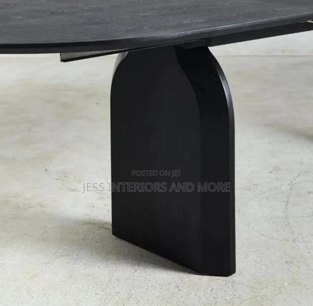 Black Dining Table (Extendable) 300cm photo 2