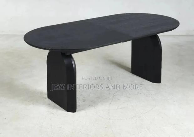 Black Dining Table (Extendable) 300cm photo 4
