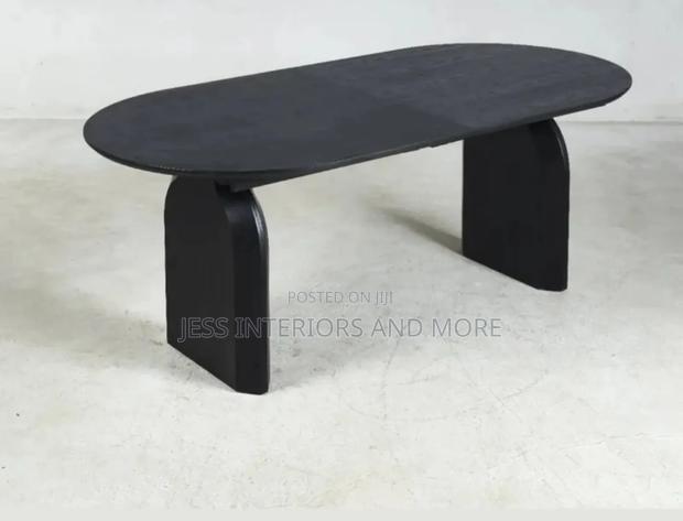 Black Dining Table (Extendable) 300cm photo 3