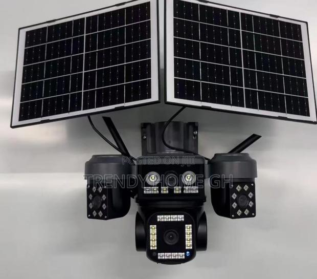 Smart Solar CCTV With Sim Night Vision Motion Sensor
