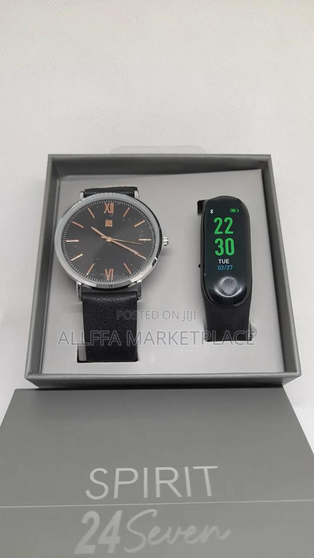 Spirit 24seven Quartz Watch and Activity Tracker Set