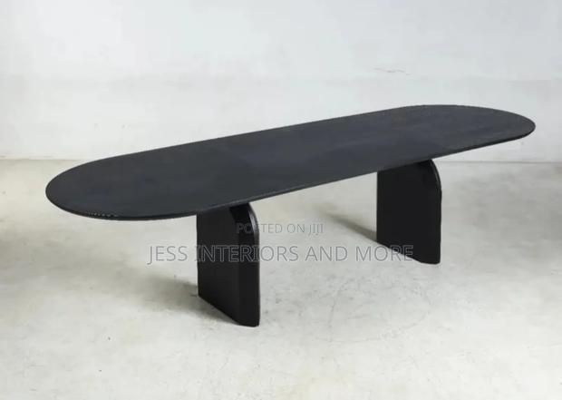 Black Dining Table (Extendable) 300cm