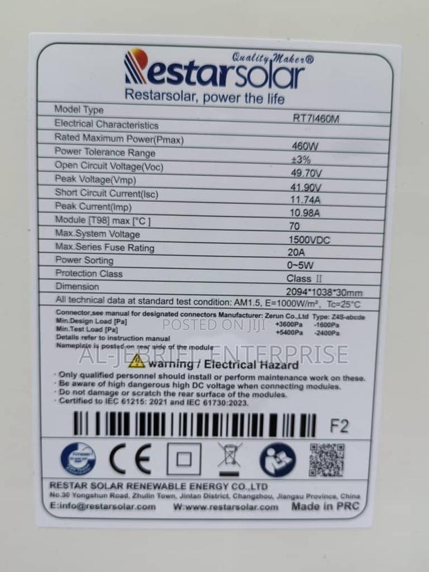 Solar Panel 460 Watts · Photo 4