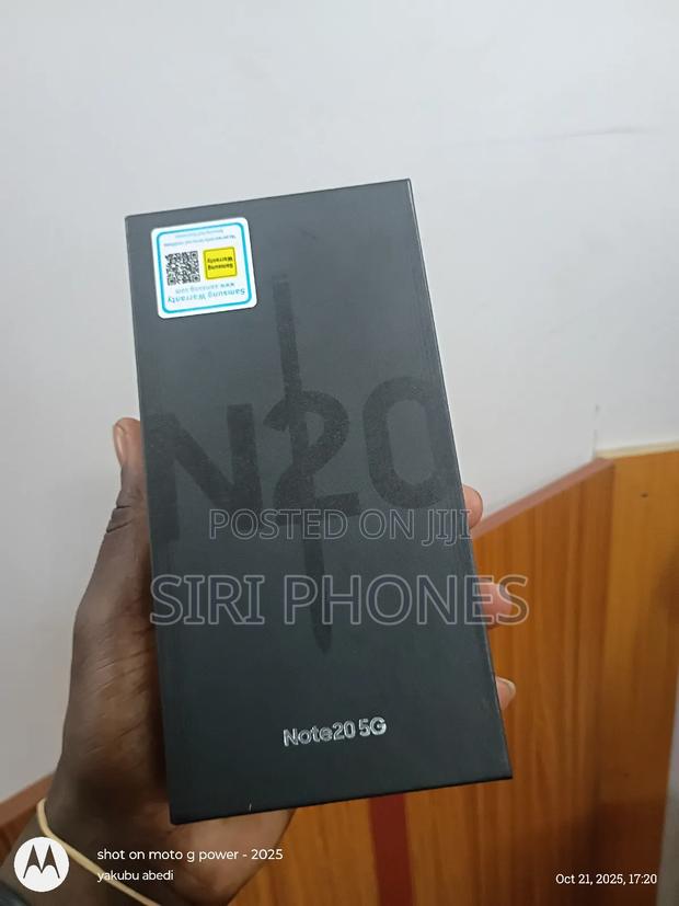 New Samsung Galaxy Note 20 5G 256 GB Green photo 2