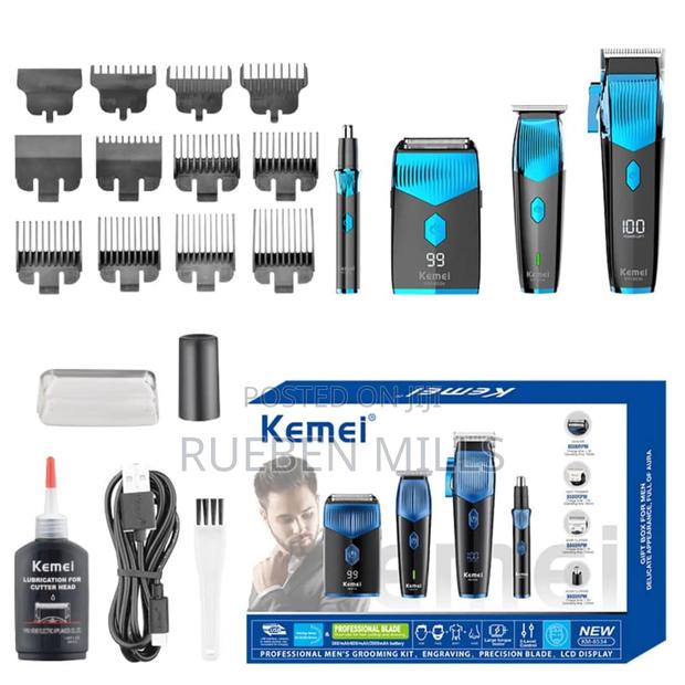 4 in 1 Comprehensive Care Kits Barbering Shaving Machine Hair Clipper · Photo 4