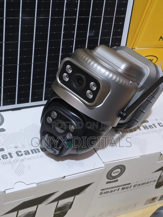 Solar Smart Dual Lens Quality CCTV Camera.