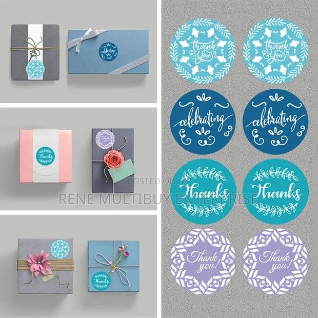 Assorted Mini Thank You Stickers (1inch/2.5cm)