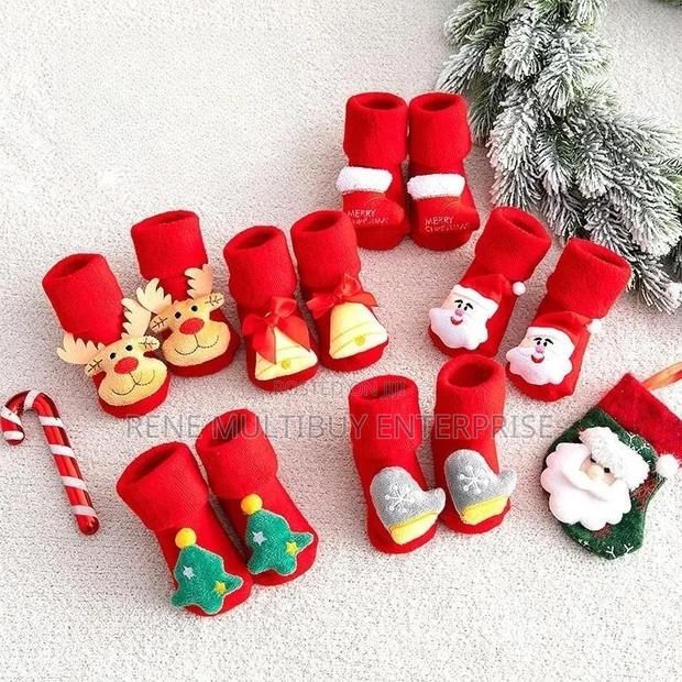 Baby Christmas Socks