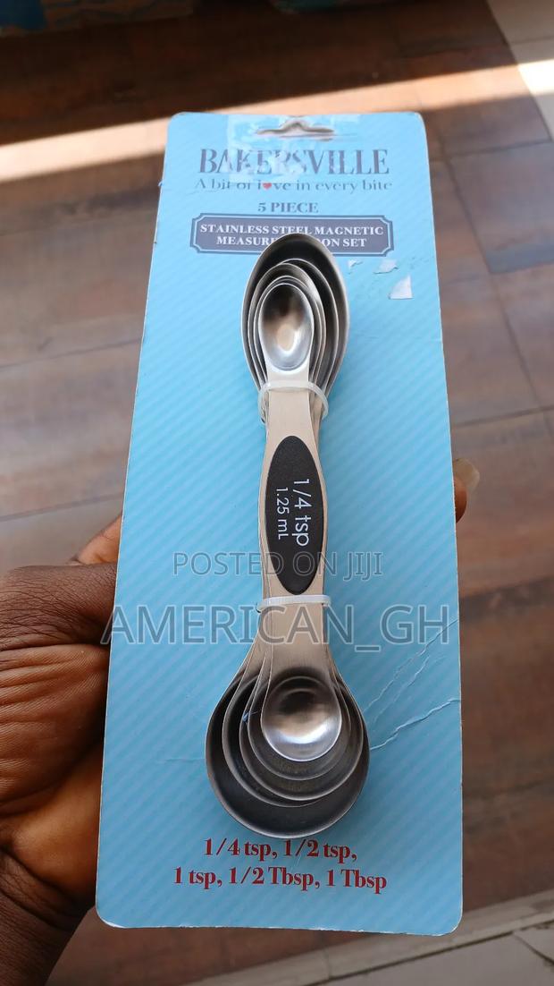 5 Pieces Stainless Steel Magnetic Measuring Set · Photo 3