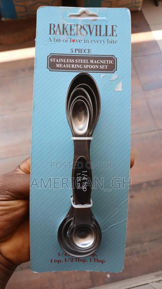 5 Pieces Stainless Steel Magnetic Measuring Set · Photo 4