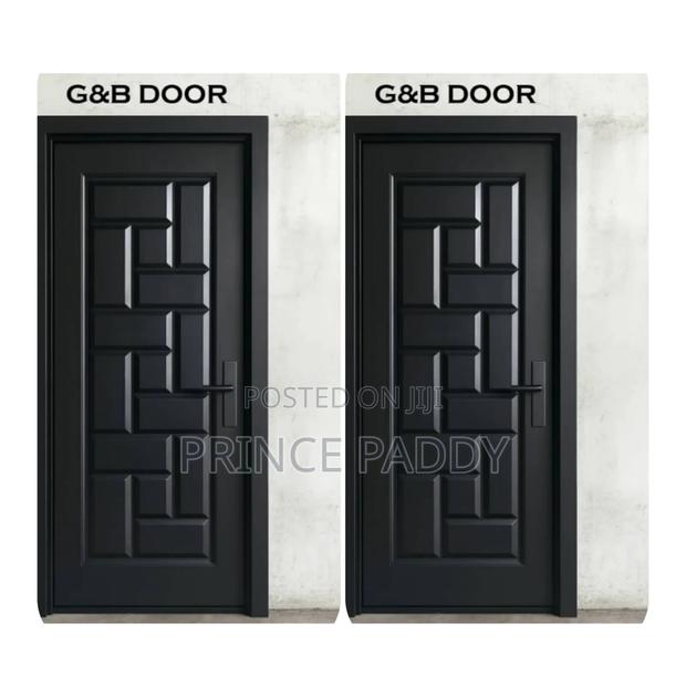 Wooden Door With Frame And Handle Is Available