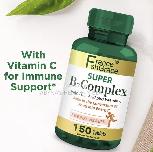 Vitamin B Complex With Folic Acid Plus Vitamin C · Photo 2