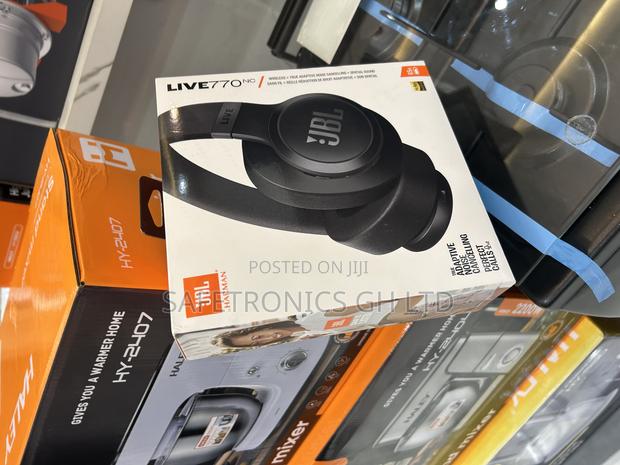 Original New Bluetooth ** Live 770 JBL (Black) Wireless Headphones · Photo 2