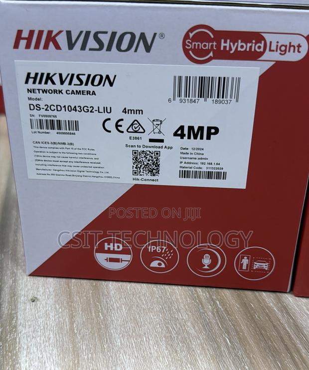 Hikvision Network Cameras Ds-2cd1043g2-liu photo 3