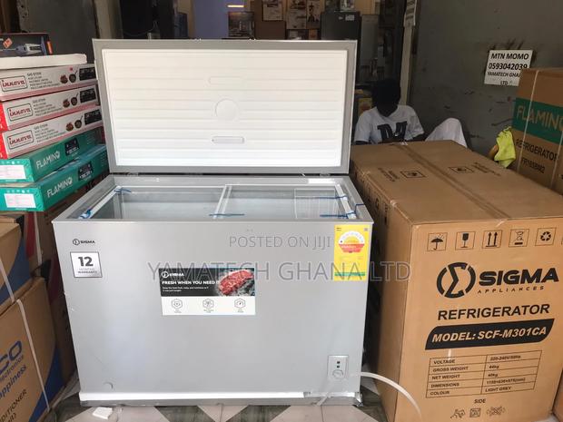 Sigma 299l Chest Freezer With Fast Cooling And Freezing Features