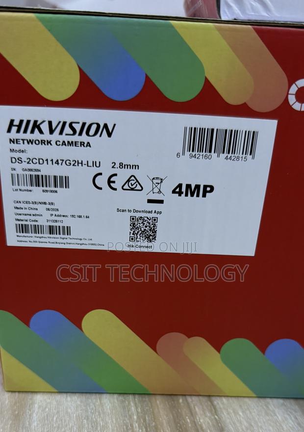 Hikvision Network Cameras Ds-2cd1147g2h-Liu photo 3